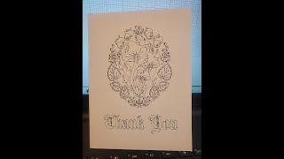 Quick card share  Cricut Joy  Quick thank you  cards