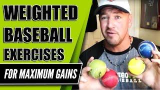 Weighted Baseball Exercises for Maximum Pitching Gainz Office Hours w Coach Madden Ep.105