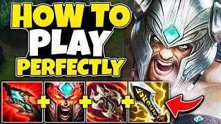 HOW TO PLAY TRYNDAMERE PERFECTLY IN SEASON 14 FT. THE RANK 1 TRYNDAMERE