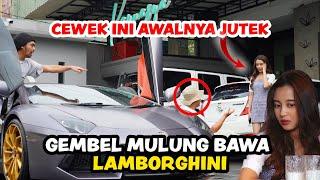 GEMBEL MULUNG BAWA LAMBORGHINI  REAKSI CEWEK INI AWALNYA JUTEK ft  @agogoviolin ​