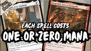 YoshiRog Fun Deck  ALL cards cost One or Zero mana  Magic The Gathering