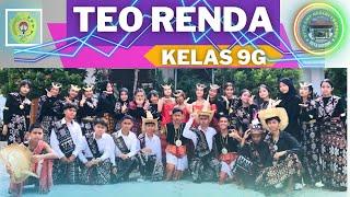 TARIAN TEO RENDA - Ujian Praktik Seni Budaya - 2024  SMP Negeri 1 Kupang