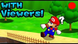 Mario 64 Hide and Seek Tag with VIEWERS