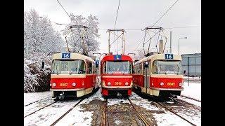 VÁNOCE s tramvajemi ČKD PRAHA Vánoční film