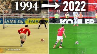 Penalty Kicks From FIFA 94 to 23