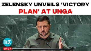 UNGA LIVE  Zelensky Reveals Bold Victory Plan To Defeat Russia  UNGA  Russia  Ukraine