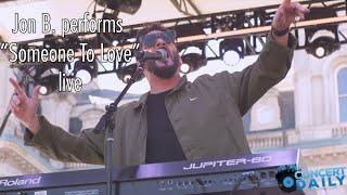 Jon B. performs Someone To Love live 2022 Charm City Live Fest