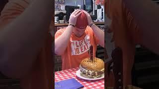 Win £250 Cash By Eating Man vs Food London’s Big 7lb “Belly Buster” Burger Challenge in England