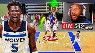 This ANTHONY EDWARDS BUILD is A BULLY has STREAMERS RAGING in NBA 2K24 BEST GUARD SLASHER BUILD