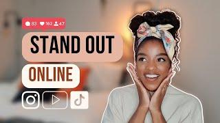 Must watch for content creators  STAND OUT online  Content creator tips and tricks