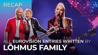 All Eurovision entries written by LÕHMUS FAMILY  RECAP