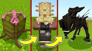 Alien LIFE CYCLE IN MINECRAFT PE Xenomorph ADDON Xenocraft