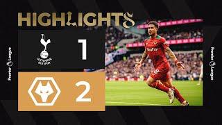 Joao Gomes brace sinks Spurs  Tottenham Hotspur 1-2 Wolves  Highlights