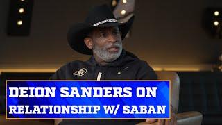 Deion Sanders explains his relationship with Nick Saban & how to fix CFB  Joel Klatt Show