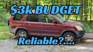 Can You Build a Reliable Car for $3k? Lets Find Out #dailydriver #budgetbeater #hondacrv