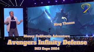 Avengers Infinity Defense Ride Announced for Avengers Campus at D23 2024