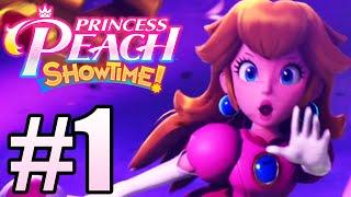 Princess Peach Showtime Gameplay Walkthrough Part 1 Nintendo Switch