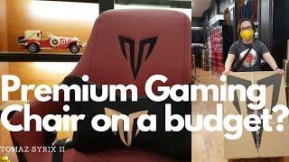 Tomaz Syrix II Premium Gaming Chair Unboxing Build and Impression