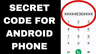 SECRET CODE FOR ANDROID PHONE