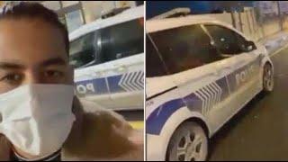 İranlı YouTuberın polis aracını kullandığı görüntüler tepki çekmişti
