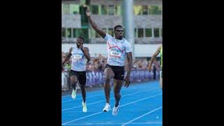 FRED KERLEY AMAZING 200m WIN.