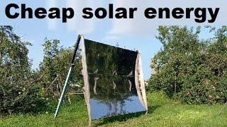 What is this new method of producing solar electricity?