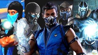 Evolution of SUB-ZERO In Mortal Kombat Games 1992-2023