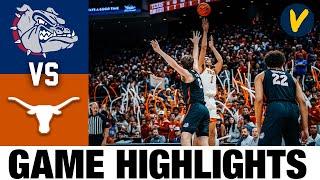 #2 Gonzaga vs #11 Texas  2022 College Basketball Highlights