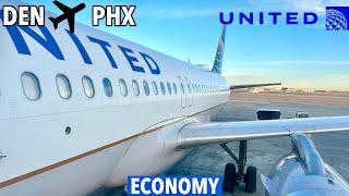 TRIP REPORT  United Airlines A320 DEN-PHX