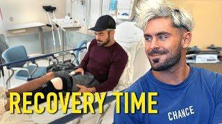 An Inside Look at My Knee Recovery  Recovery Time w Zac Efron