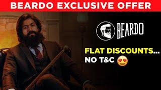 Beardo Offer  FLAT DISCOUNTS + FREE PRODUCTS+ VIP Subscription   Beardo Offers Today