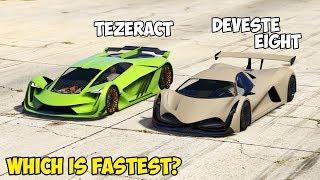 GTA 5 - DEVESTE EIGHT vs PEGASSI TEZERACT - Which is Fastest?