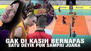 Buset Voronkova sampe Protes Saking Tak berdaya hadapi Mega saat Bin juara Final Four pertama