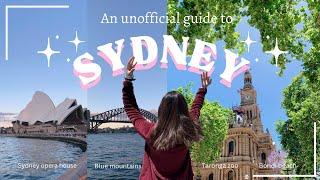 How I spent 5D4N in Sydney an unofficial guide