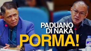 Puro CONTEMPT ang nasa U.TAK?  KAYABA.NGAN ni PADUANO hindi UMUBRA kay Gen.ALBAYALDE