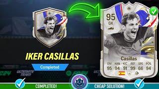 95 Greats of the Game Icon Iker Casillas SBC Completed - Cheap Solution & Tips - FC 24
