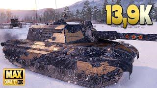 114 SP2 Huge 13.9k damage - World of Tanks