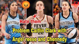 A Big Problem Caitlin Clark with Angel Reese and Chennedy Carter After accident