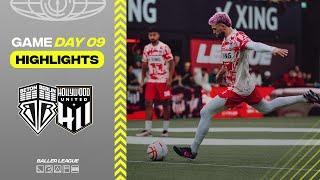 Rakete in den Winkel  Beton Berlin vs. Hollywood United  Highlights Baller League  Gameday 8