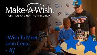 KJs Wish to Meet John Cena Comes True