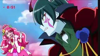 Healin Good  Precure Grace vs Daruizen evolution and new attack modes