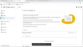 How to Fix Adsense doesnt know about your blog