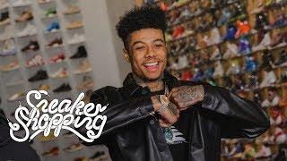 Blueface Goes Sneaker Shopping With Complex