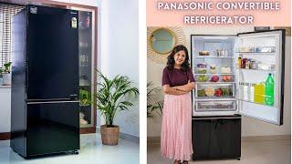 Elevate Your Kitchen with the Panasonic Convertible Refrigerator  Fridge with Smart Features