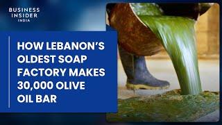 How Lebanon’s Oldest Soap Factory Makes 30000 Olive Oil Bars