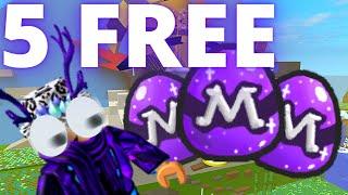 5 Free Mythic Eggs  Roblox Bee Swarm Simulator