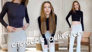 THAT GIRL ACTIVEWEAR HAUL - NEW IN STRADIVARIUS SPRING 2024