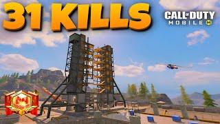 SOLO VS SQUAD 31 KILLS FULL GAMEPLAY CALL OF DUTY MOBILE BATTLE ROYALE