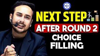 Next Step in Round 2 after choice filling  Round 2 Result  Upgradation  #neetcounselling