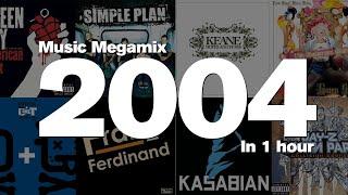 2004 in 1 Hour - Top hits including Green Day Simple Plan Keane Gwen Stefani and more